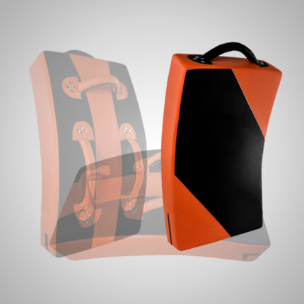 Orange & Black Kick Shield