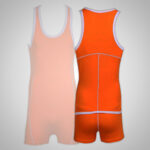 Orange Boxing Singlet - Image 2