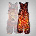 Printed Boxing Singlet - Image 2
