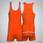 Orange Boxing Singlet - Image 3