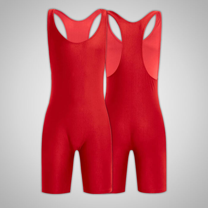 Red Boxing Singlet - Image 3