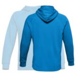 Blue Hoodie Front Zipper - Image 2