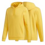 Yellow Hoodie Front Zipper - Image 3