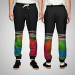 Printed Black Trouser - Image 3