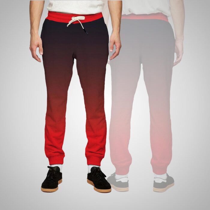 Printed Red Trouser - Image 1