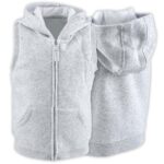 White Yaddi Sleeveless Hoodie - Image 3