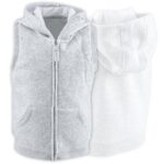 White Yaddi Sleeveless Hoodie