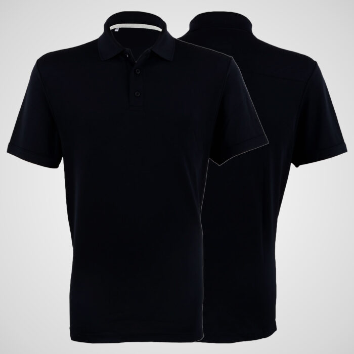 Black Polo T-shirt - Image 3