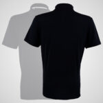 Black Polo T-shirt - Image 2