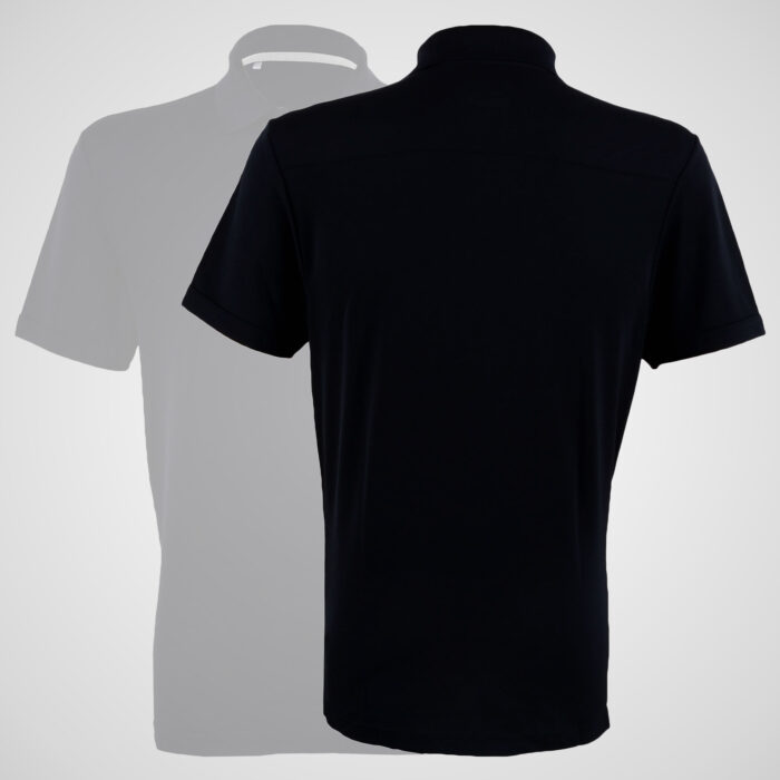 Black Polo T-shirt - Image 2