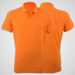 Orange Polo T-shirt - Image 3