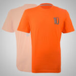Orange Printed T-Shirt