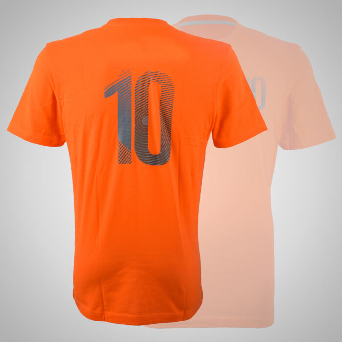 Orange Printed T-Shirt - Image 2