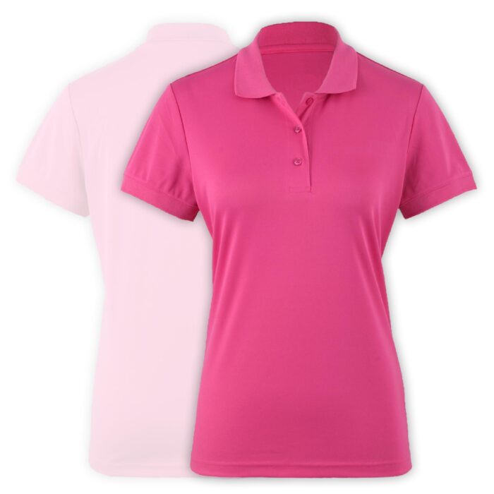 Dark Pink Polo Shirt - Image 1