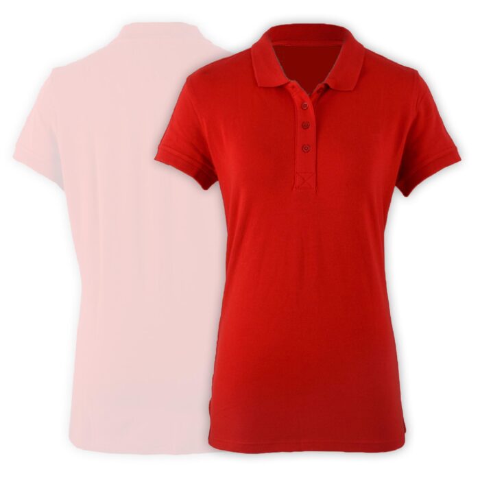 Red Polo Shirt - Image 1