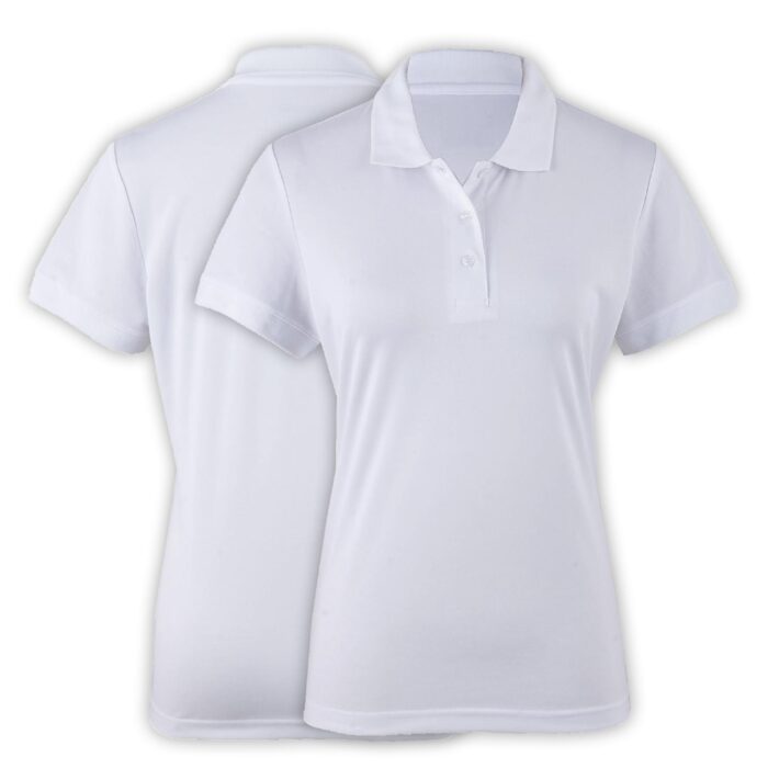 White Polo Shirt - Image 3