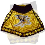 Yellow & Black Boxing Short