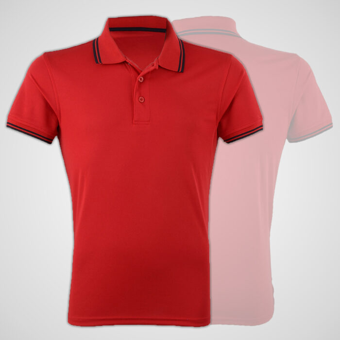 Red Polo T-shirt - Image 1