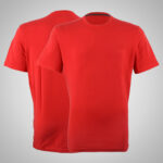 Red Cotton T-Shirt - Image 3