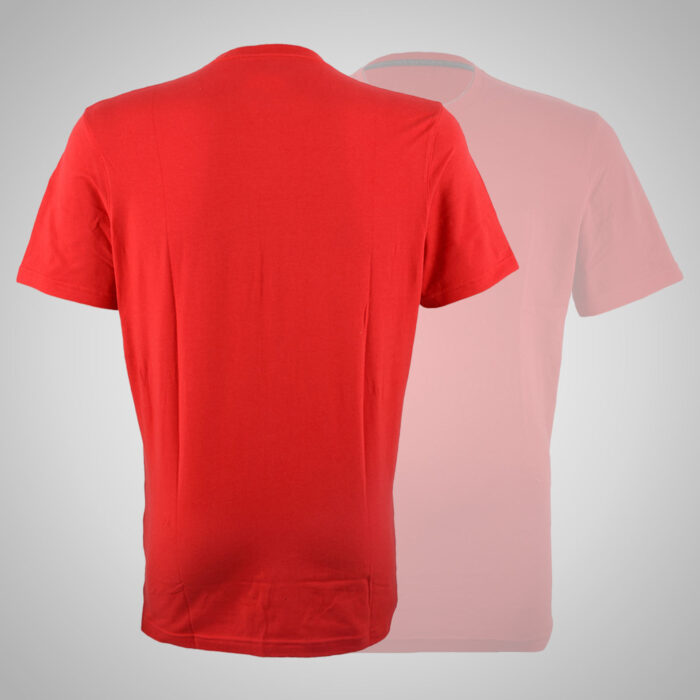 Red Cotton T-Shirt - Image 2