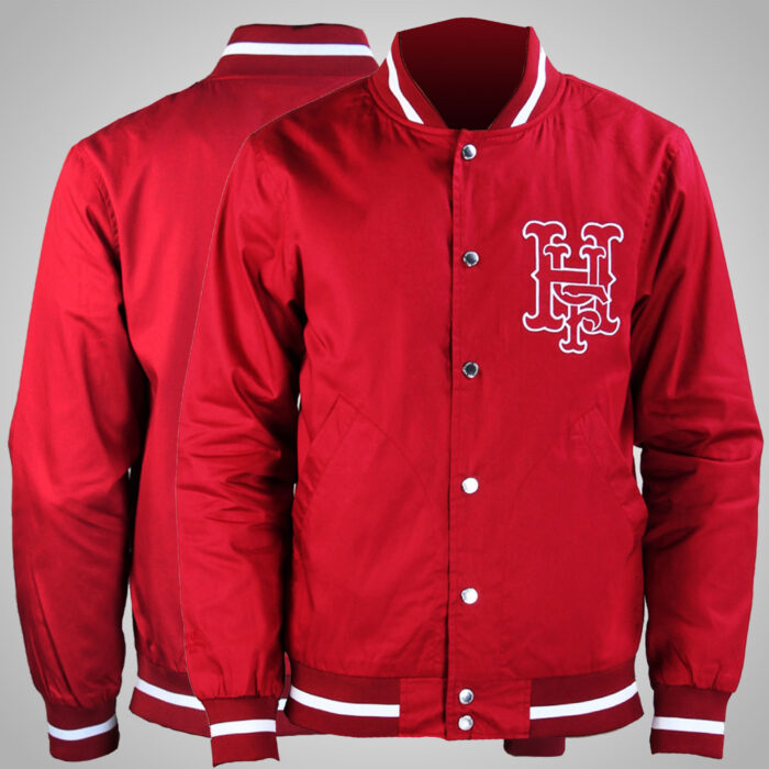 Red Varsity Jacket - Image 3