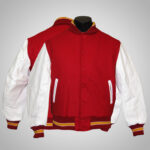 Red & White Varsity Jacket - Image 3