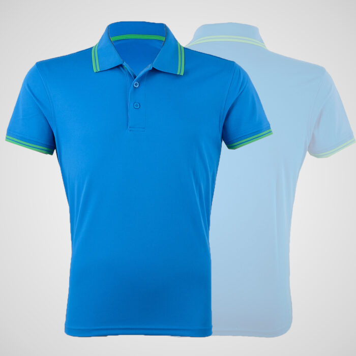 Blue Polo T-shirt - Image 1