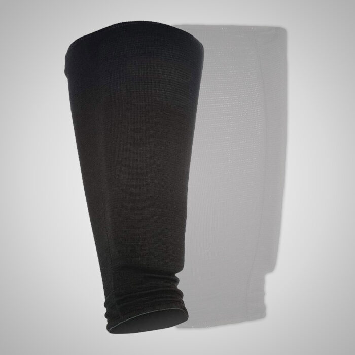 Black Cotton Shin Pads - Image 2