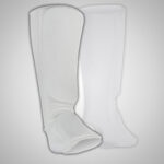 White Cotton Shin Pads