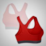 Red Sports Bra - Image 2