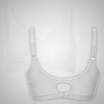 White Sports Bra - Image 2