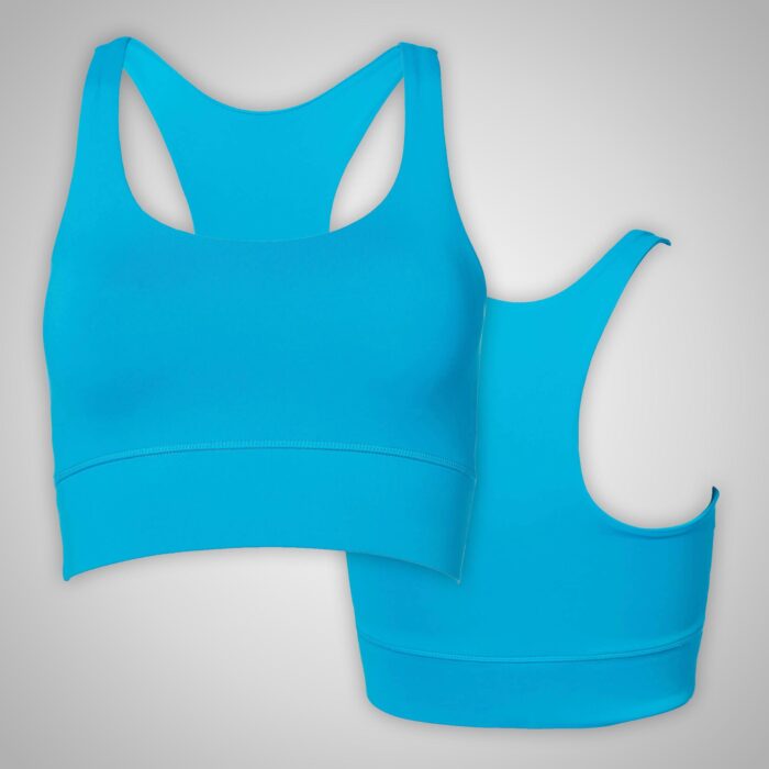 Blue Sports Bra - Image 3