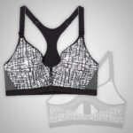 Black & White Sports Bra