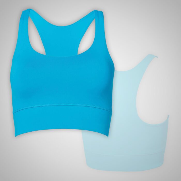 Blue Sports Bra - Image 1