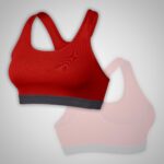 Red Sports Bra