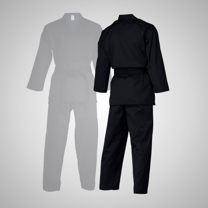 Black Taekwondo Uniform - Image 2
