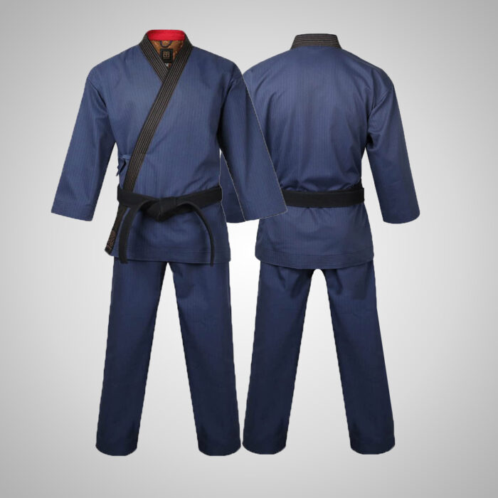 Blue Taekwondo Uniform - Image 3