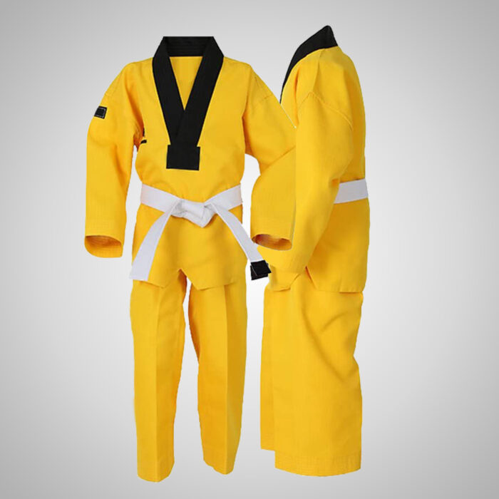 Yellow Taekwondo Uniform - Image 3