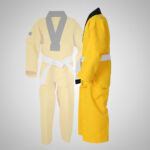 Yellow Taekwondo Uniform - Image 2