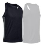 Black-Grey Tank Top