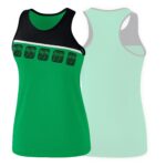 Green & Black Tank Top