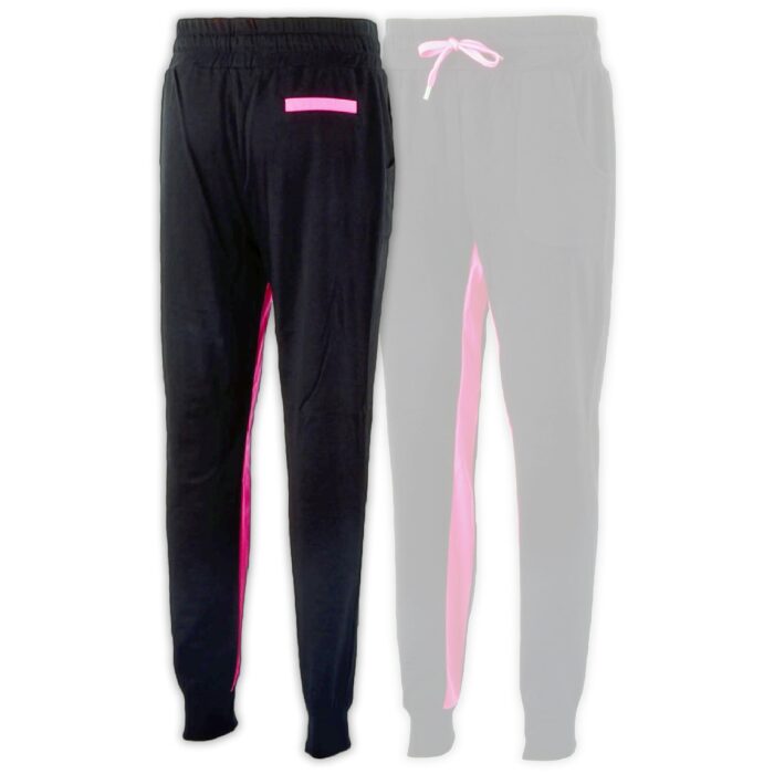 Yaki Black & Pink Jogging Trouser - Image 2