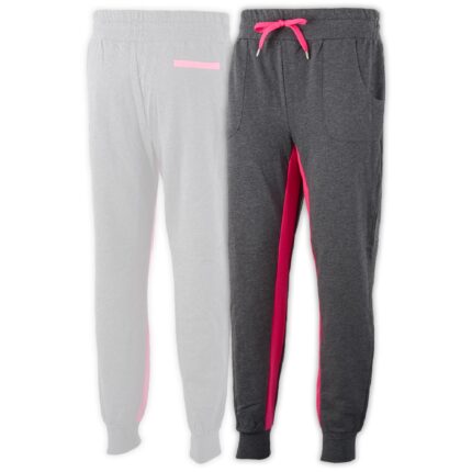 Yaki Gray & Pink Jogging Trouser