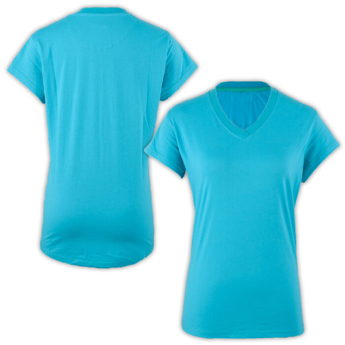 Blue Printed T-Shirt - Image 3