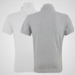 Grey Polo T-shirt - Image 2