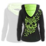 Green & Black Hoodie - Image 2