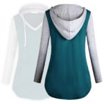 Green & White Hoodie - Image 2