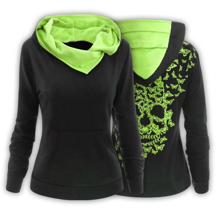 Green & Black Hoodie - Image 3