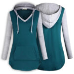 Green & White Hoodie - Image 3