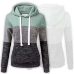 Green-Grey & Black Hoodie
